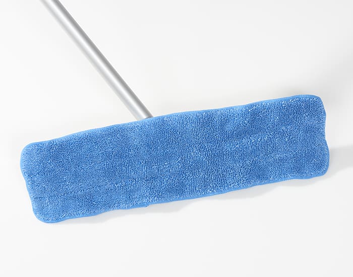 medical microfiber wet mop system up close