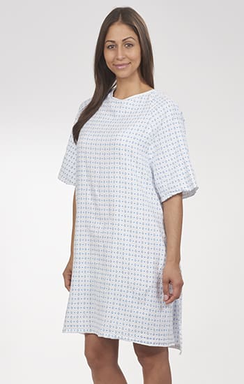 unisex snowflake economy medical gown